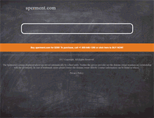 Tablet Screenshot of aperment.com